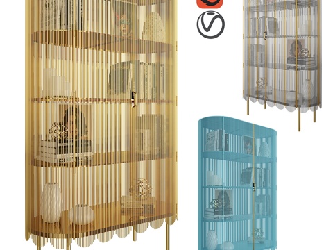  软垫脚凳3d模型 