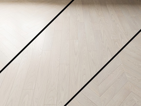  Coswick梣木拼花地板。Inspire薰衣草漂白款3d模型 