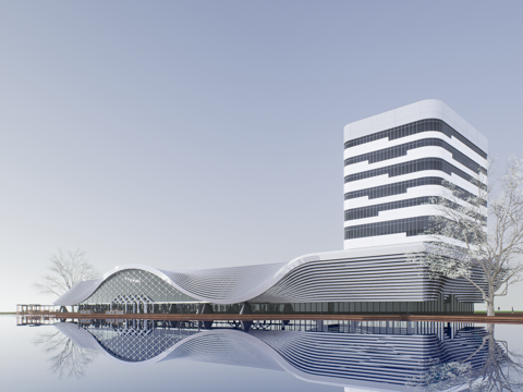 商业综合体su模型