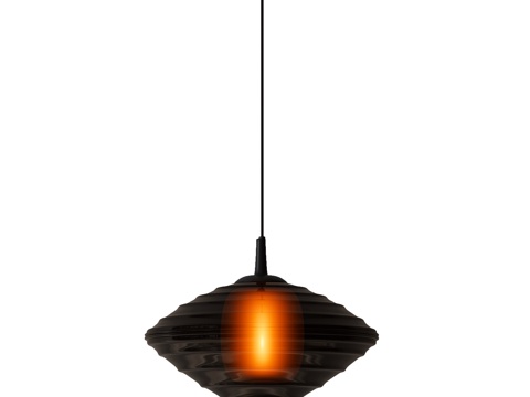  先到吊灯 现代意式吊灯 现代玻璃吊灯3d模型 