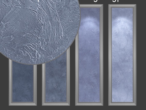  装饰灰泥，单层版本7093d模型 