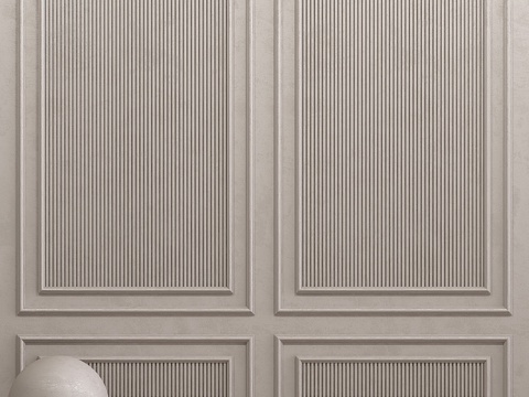  装饰性灰泥带装饰线条 103d模型 