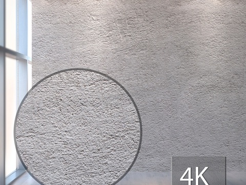  粗糙灰泥3d模型 