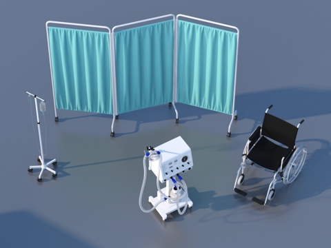  医疗器械 医疗设备3d模型 