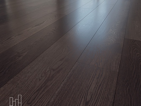  Banyor橡木地板3d模型 