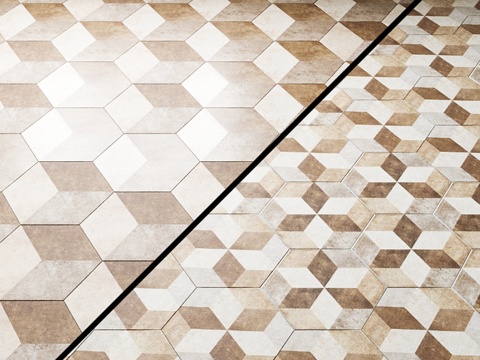  菲奥拉内塞传承六边形3d模型 