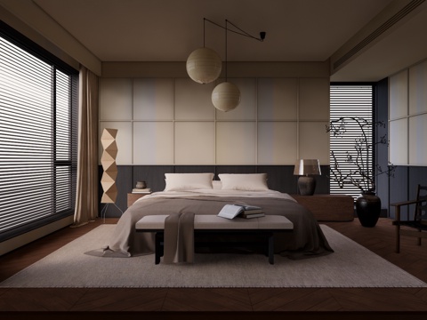 阳台 客餐厅 书房 餐厅 书柜 电脑 厨房 沙发 茶室 家装su模型