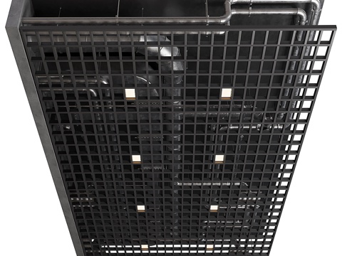  现代格栅吊顶 天花吊顶3d模型 