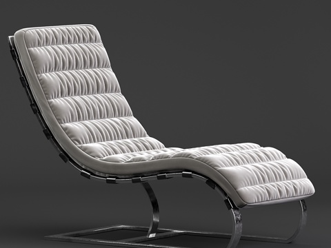  Restoration Hardware 躺椅3d模型 