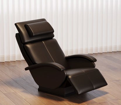 现代按摩椅 躺椅su模型