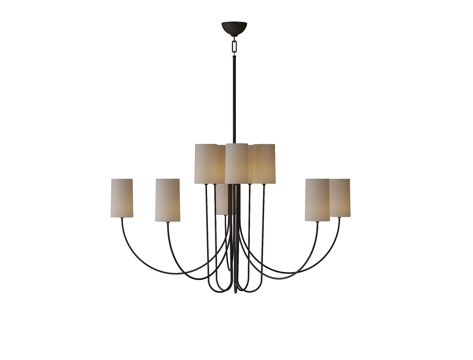  现代吊灯su模型 