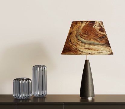  现代意式台灯3d模型 