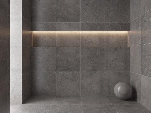  圣奥斯汀高石灰岩灰3d模型 