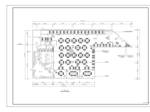 200平火锅店 最新全套施工图合集cad施工图