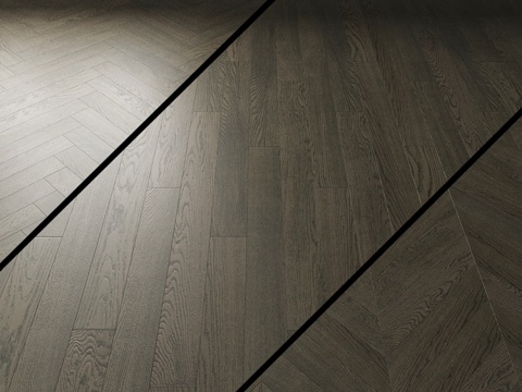  Coswick橡木拼花地板·Inspire北海灰3d模型 