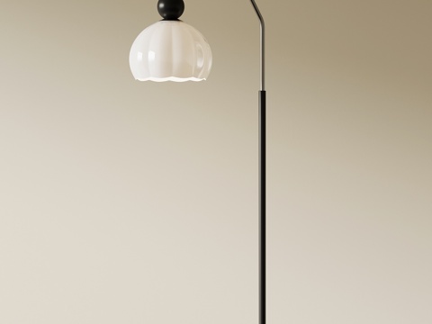 现代意式落地灯su模型