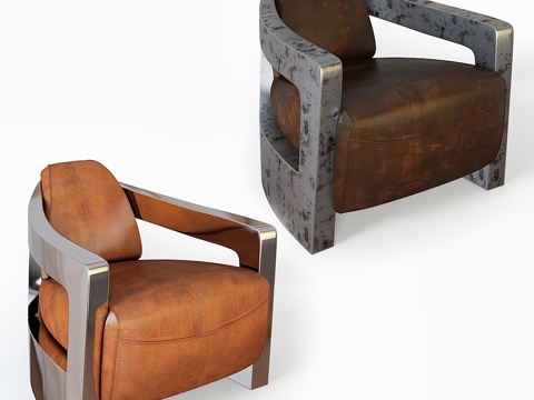  火星扶手椅3d模型 