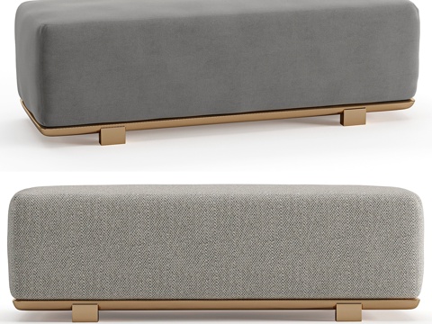  长凳瓦莱丽3d模型 