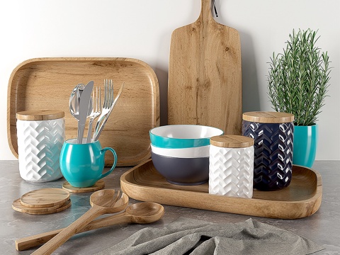  厨房配件 23d模型 