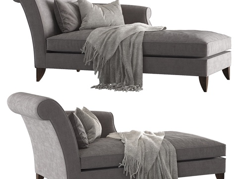  沙发与椅公司_DUVAL_躺椅3d模型 