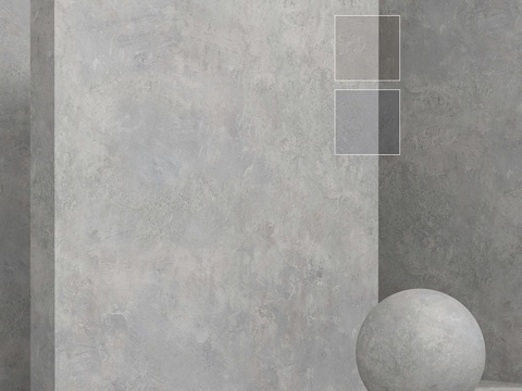  材料（无缝）- 混凝土抹灰套装 1323d模型 