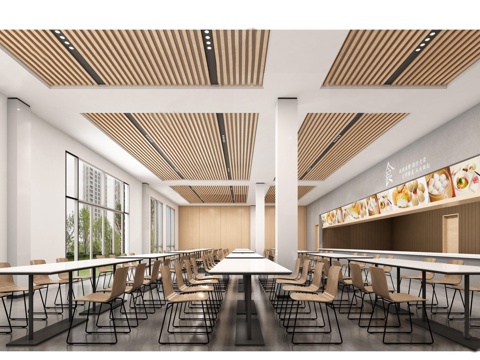 公司员工餐厅 最新施工图合集cad施工图