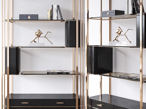  LUXXU Waltz 书柜3d模型 