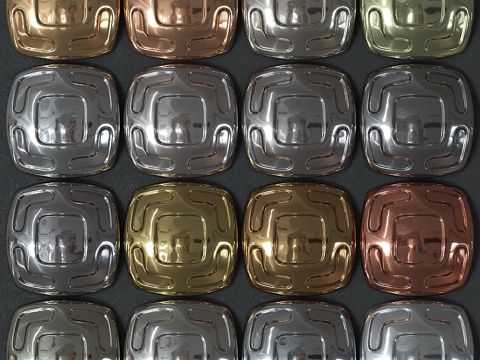  金属材质套装3d模型 