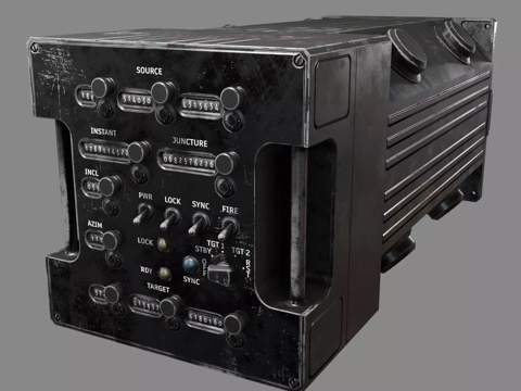  设备 仪器 操作台3d模型 