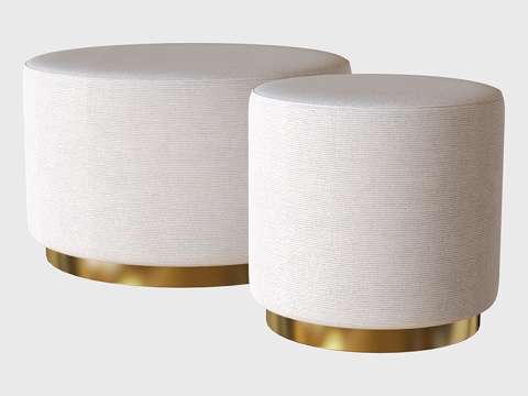  Cami 脚凳 Hamilton Conte3d模型 