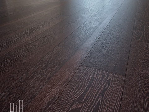  萨摩亚橡木地板3d模型 