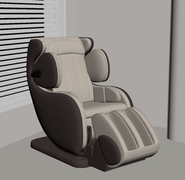 现代按摩椅su模型
