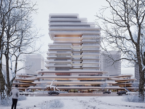 商业办公楼免费3d模型