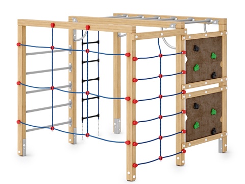  攀爬组合 Kompan3d模型 