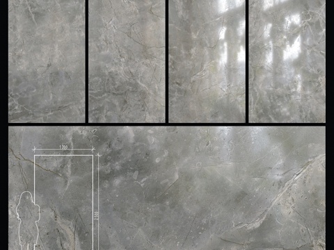  陶瓷砖Bosco 1200x25003d模型 