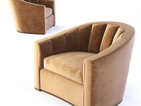  Cameron系列 - Lombard椅3d模型 