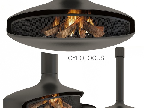  Gurofocus壁炉3d模型 