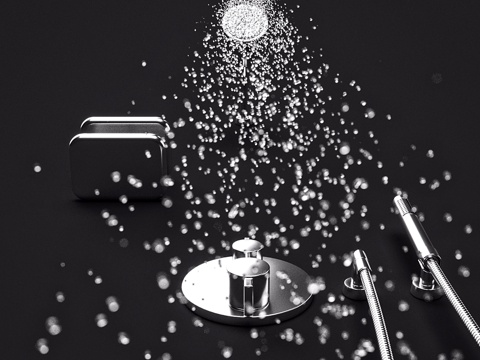  Dornbracht Selv X20767 淋浴套装3d模型 