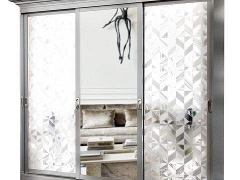  Milora衣柜3d模型 