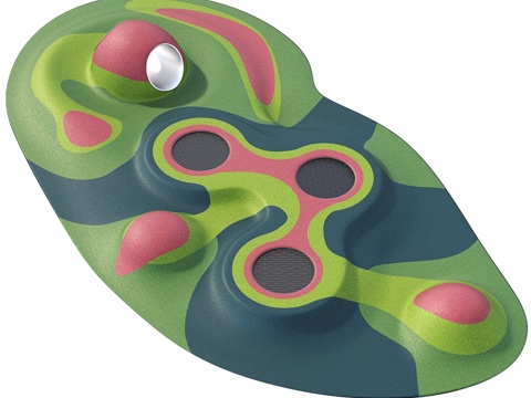  儿童游乐场3d模型 