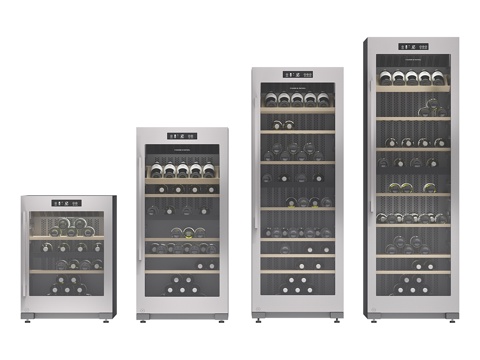  费雪派克葡萄酒冷却器3d模型 