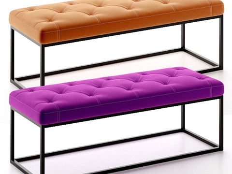  长凳阁楼3d模型 