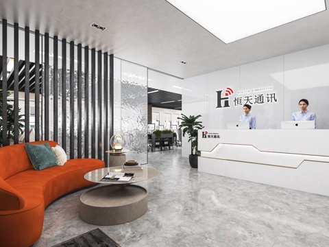 1000平办公室 最新全套施工图 效果图合集cad施工图