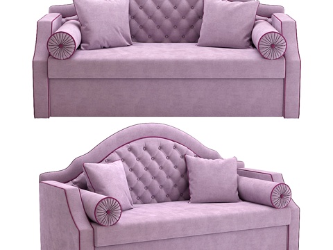  儿童沙发床Larissa Unterzo3d模型 