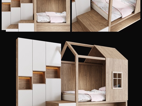  儿童家具23d模型 