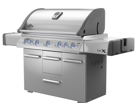  Napoleon LEX 730 RSBI燃气烧烤炉3d模型 