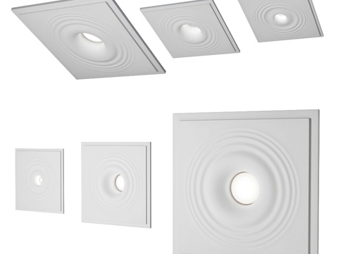  Flos 泪滴灯3d模型 