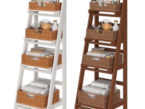  浴室置物架3d模型 