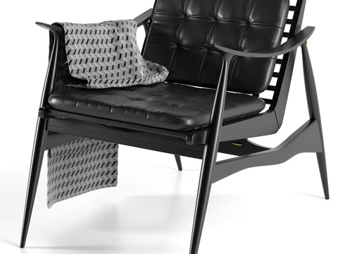  Atra扶手椅3d模型 