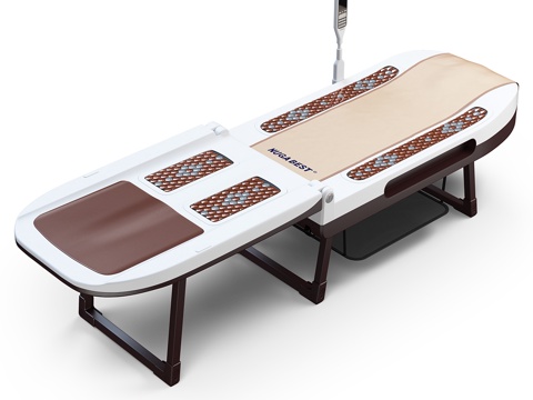  现代按摩床3d模型 